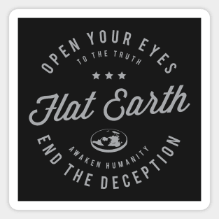 Flat Earth Awaken Humanity 3 Magnet